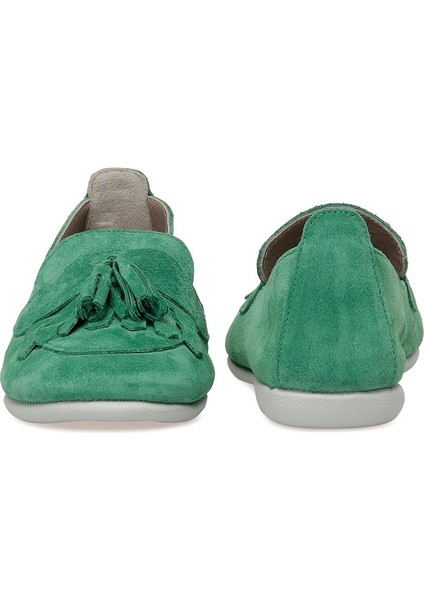 LUNA 3FX Yeşil Kadın Loafer