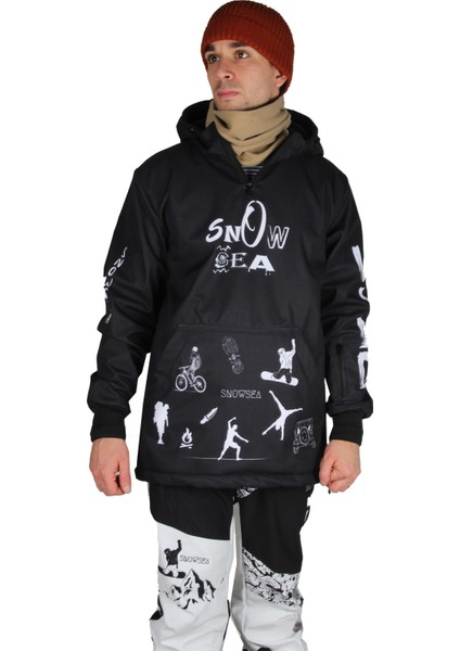 Snowboarding Men Kar Montu, Snowsea SS7924 Sarı Snowboard Montu