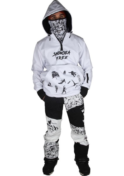 Free Snowboard Mont ve Pantolon Takımı, Snowsea SS7922, My Way Kayak Montu Takımı