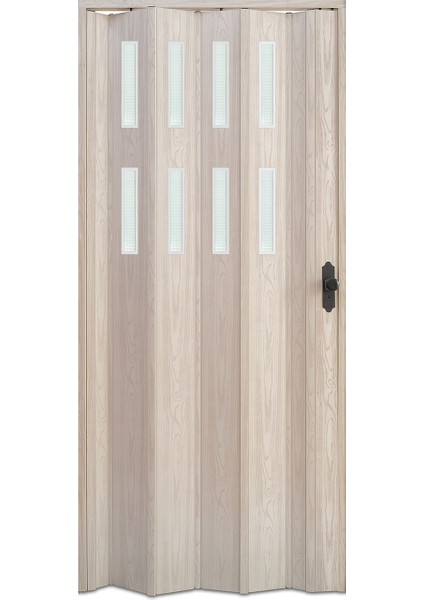 145 x 215 Akçaağaç Renk Camlı Pvc Akordiyon Katlanır Kapı - Frnakmodel-61 fiyatları