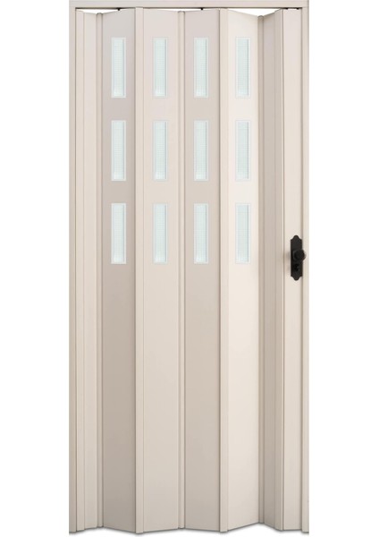 160 x 215 Beyaz Renk Camlı Pvc Akordiyon Katlanır Kapı - Frnakmodel-103 fiyatları