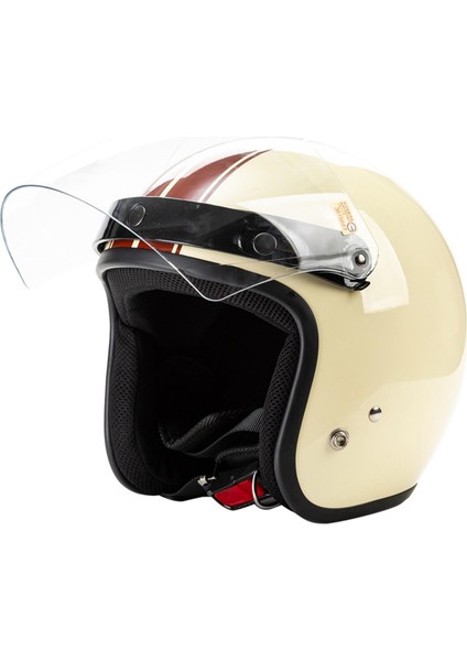 Universal 3-Snap Açık Yüz Motosiklet Açık Yüz Visor Rüzgar Lensi 20Cm (Yurt Dışından)