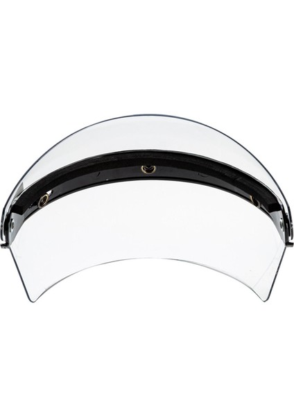 Universal 3-Snap Açık Yüz Motosiklet Açık Yüz Visor Rüzgar Lensi 20Cm (Yurt Dışından)