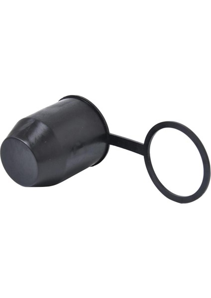 50Mm Araba Towbar Towball Tavuk Çekme Top Çekme Koruyucu Kapak Black03 (Yurt Dışından)