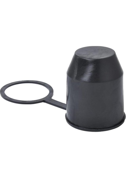 50Mm Araba Towbar Towball Tavuk Çekme Top Çekme Koruyucu Kapak Black03 (Yurt Dışından)