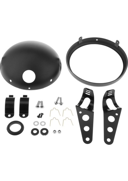 7 '' Motosiklet Far Konut Kabuğu Led Kovası W/ Mount Braketi (Yurt Dışından) fiyatları