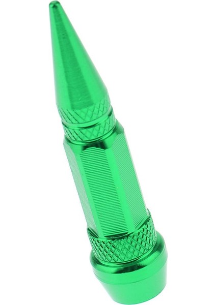 4Pcs Koni Lastik Jant Valfi Tekerlek Hava Portu Toz Kapağı Gövdeler Kapaklar Yeşil (Yurt Dışından)