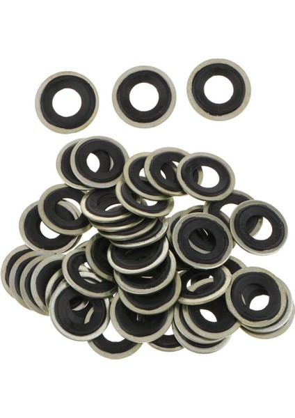 50X M14 Yağ Drenaj Tapası Conta Contası Yıkayıcı (Yurt Dışından)