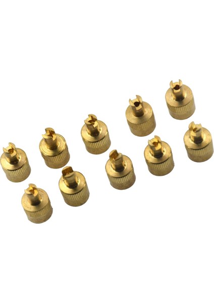 Araba Motosiklet Tekerlek Lastik Kök Hava Valf Toz Kapağı, Çıkma Aracı İle 10 Pcs (Yurt Dışından)