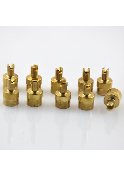 Araba Motosiklet Tekerlek Lastik Kök Hava Valf Toz Kapağı, Çıkma Aracı İle 10 Pcs (Yurt Dışından)