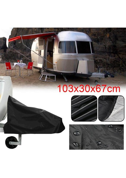 Ayarlanabilir Çekme Hitch Kapak Koruması 103X30X67Cm (Yurt Dışından)