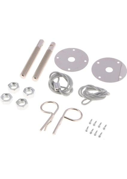 Evrensel Alüminyum Yarış Kaput Pimi Görünüm Kiti Aksesuarları (Yurt Dışından)