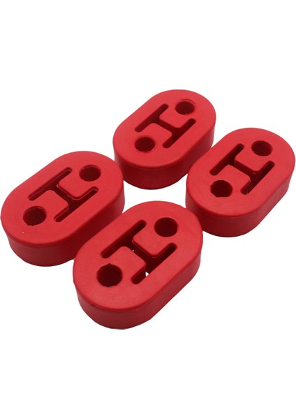 4Pcs Araba Kauçuk Egzoz Kuyruk Borusu Montaj Braket Askı Izolatörü (Yurt Dışından)
