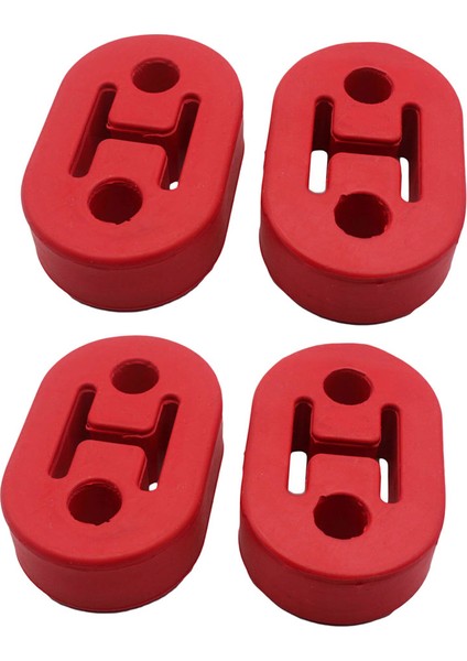 4Pcs Araba Kauçuk Egzoz Kuyruk Borusu Montaj Braket Askı Izolatörü (Yurt Dışından)