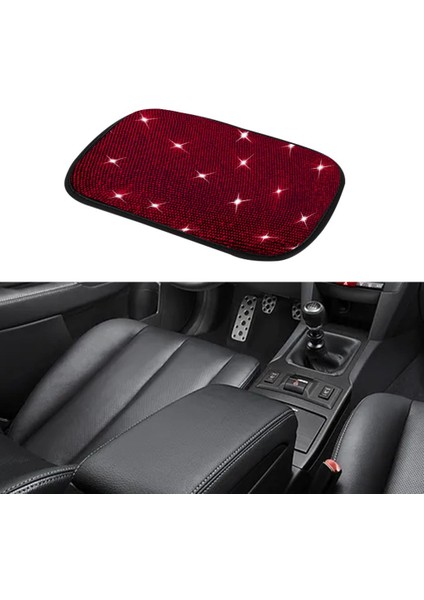 Koltuk Kutusu Kapağı Suv Kırmızısı Için Evrensel Kol Yumuşu Kapağı (Yurt Dışından) indirimleri