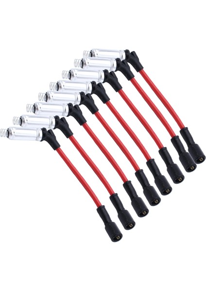 8Pcs Buji Kabloları 2000-2009 M8-48322 7831 Için Uygun Kontak Kabloları (Yurt Dışından)
