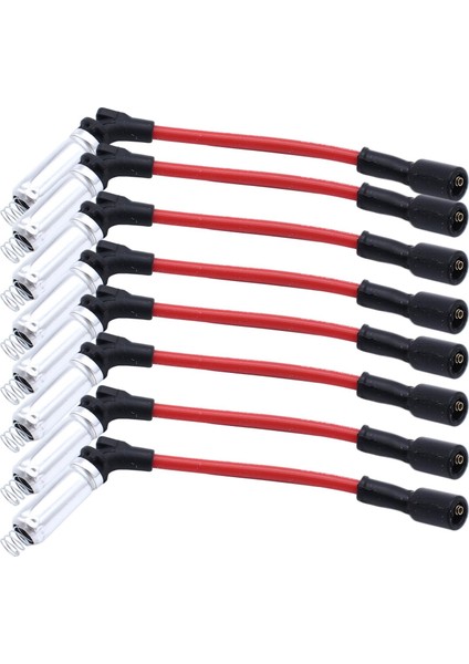 8Pcs Buji Kabloları 2000-2009 M8-48322 7831 Için Uygun Kontak Kabloları (Yurt Dışından)