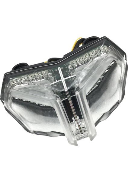 Motosiklet Led Arka Lamba Değiştirme Entegre Dönüş Sinyalleri Açık (Yurt Dışından)