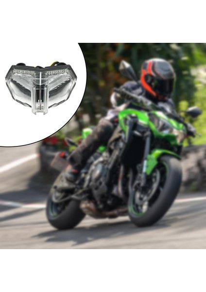 Motosiklet Led Arka Lamba Değiştirme Entegre Dönüş Sinyalleri Açık (Yurt Dışından) fırsatları