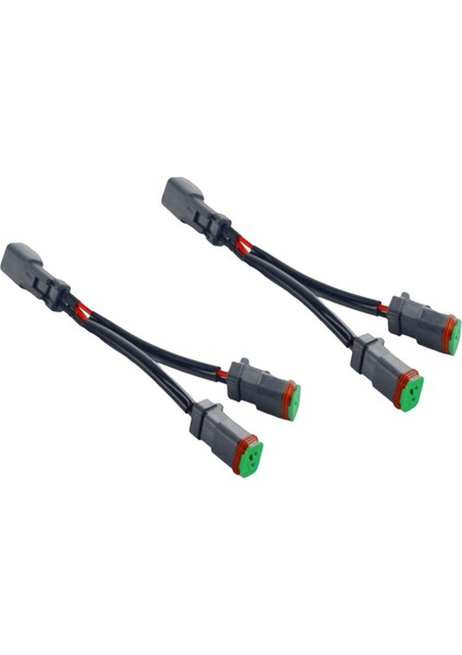 2 Pimli Soket Adaptör Konnektörü Erkek Dişi Dişi Led Işığı Için Elektrik (Yurt Dışından)