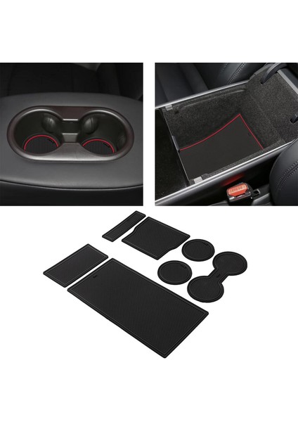 Orta Konsol Astar Paspaslar Bardağı Tutucu Ekler Kiti Siyah Için Uygun (Yurt Dışından) fırsatları