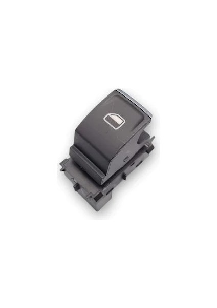 Volkswagen Tiguan Tekli Cam Düğmesi Anahtarı Krom 2016-2021