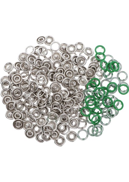 50X 9.5mm Prong Snap Snap Taşıyıcılar Diy Dikiş Bebek Giysileri Önlükleri Yeşil (Yurt Dışından) modelleri