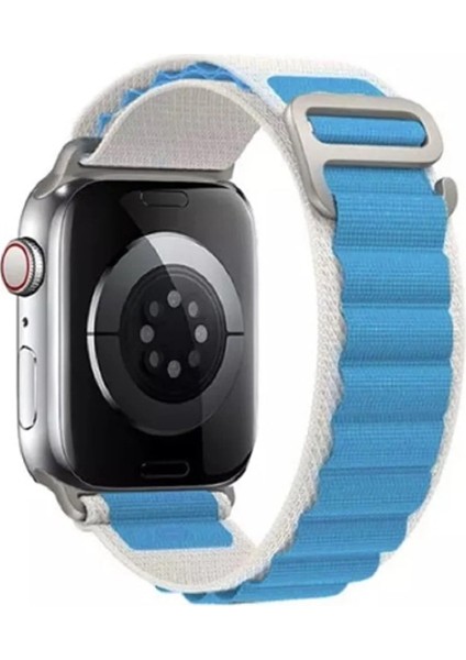 Apple Watch Uyumlu 42-44-45-49 s10(46)MM 1/2/3/4/5/6/se/7/8/ultra Kordon Alpine Loop Kordon
