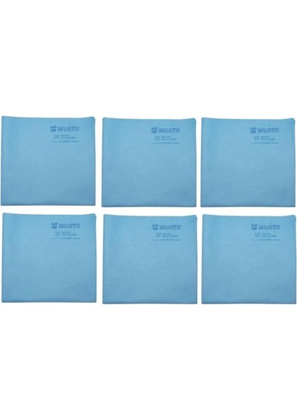 Güderi Araç Oto Otomobil Temizleme Bezi 40 x 40 cm 6 Adet