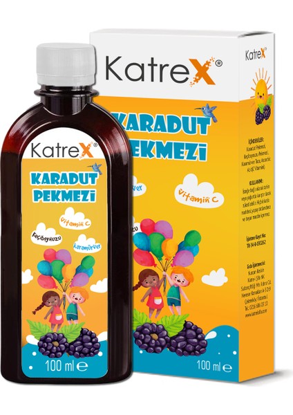 C Vitaminli Karmaürver Destekli Karadut Pekmezi Karışımı - 100 ml