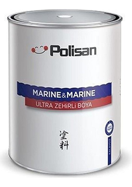 1 kg Kırmızı Marin Ultra Zehirli Boya
