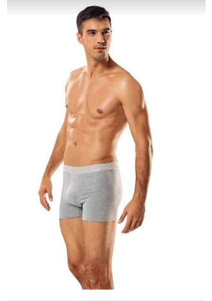 0114 Tutku Erkek Likralı Boxer 12 Li