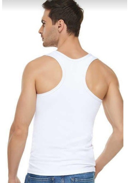 Elit 1304 Elestan Erkek Spor Atlet 3 Lü Beyaz