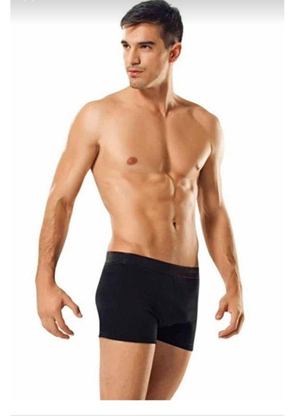 0114 Tutku Erkek Likralı Boxer 3 Lü