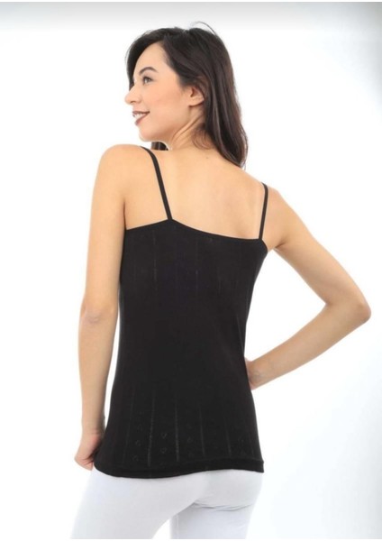 223 Kadın Dantelli Jakarlı İp Askılı 6'lı