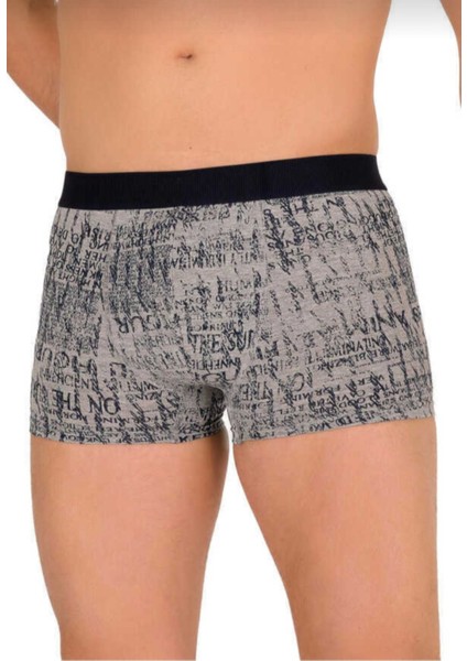 4480 Berrak Desenli Likralı Boxer 3 Lü