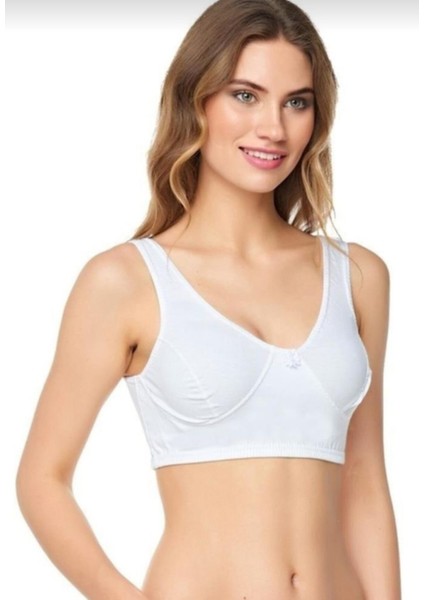 0152 Kadın Penye Yarım Atlet 6'lı