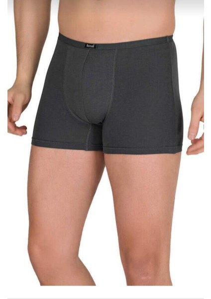 4488 Berrak Modal Ince Lastikli Boxer 6 Lı
