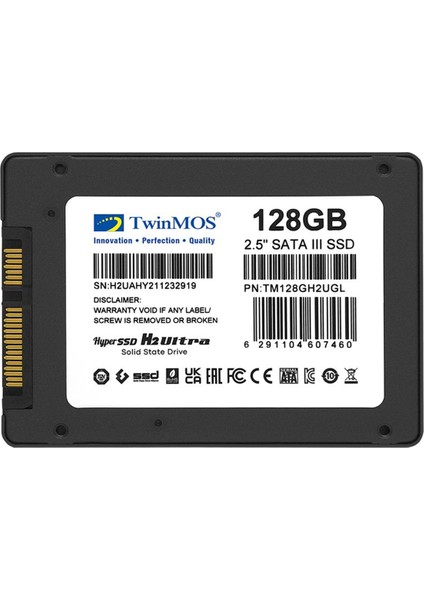 Tm128Gh2Ugl 128GB 580MB-550MB Sata3 SSD