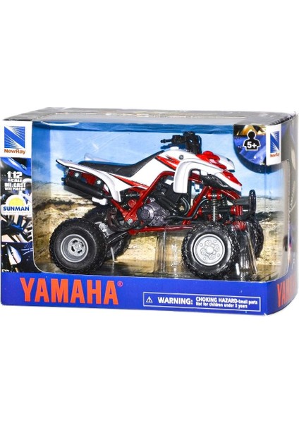 42927 1:12 Yamaha Raptor 660 R 2005 Atv Model Motor