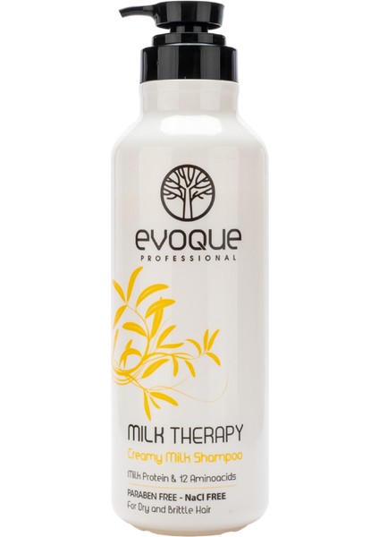 Professional Milk Therapy Creamy Milk Shampoo Sülfatsız Şampuan 1000ML