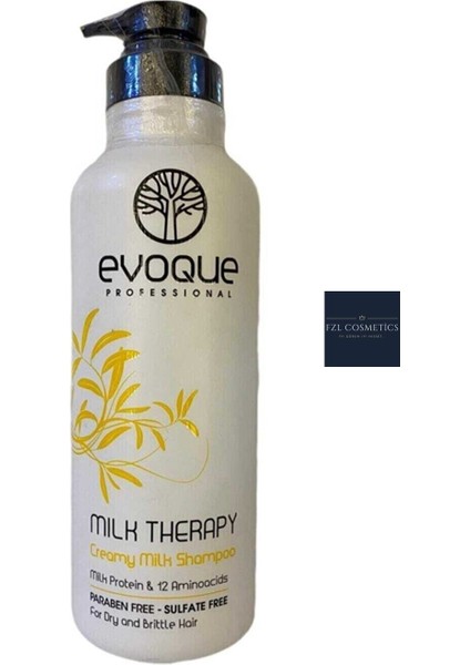 Professional Milk Therapy Creamy Milk Shampoo Sülfatsız Şampuan 1000ML modelleri