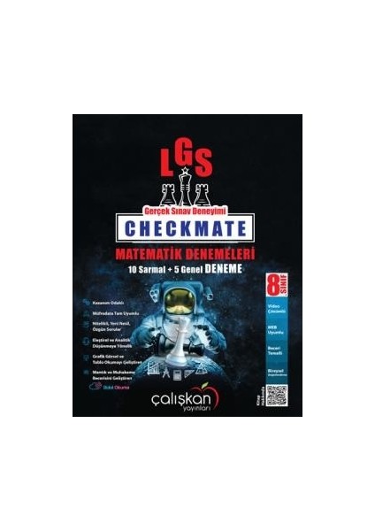 8. Sınıf Checkmate Matematik Türkçe Fen İnkılap İngilizce ve Din Branş Denemeleri - Capsul 1. Dönem Tekrar Kampı