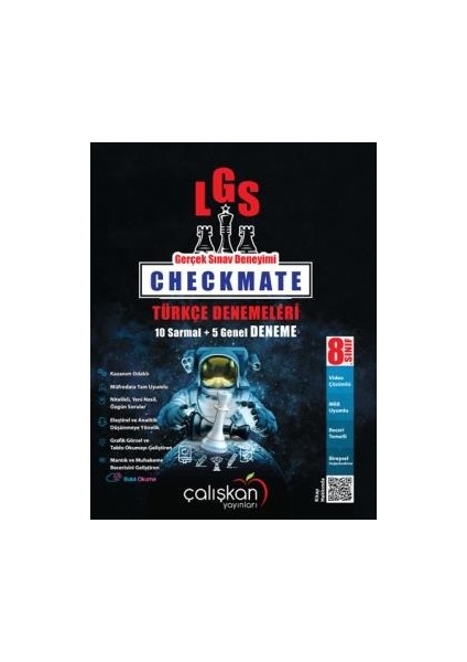 8. Sınıf Checkmate Matematik Türkçe Fen İnkılap İngilizce ve Din Branş Denemeleri - Capsul 1. Dönem Tekrar Kampı