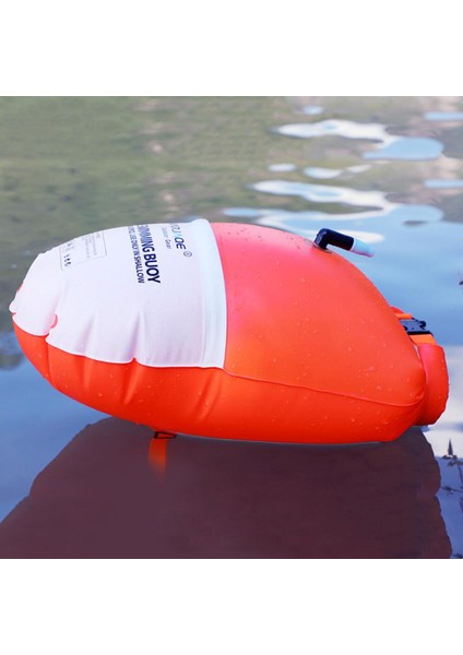 Yüzme Güvenliği Yüzme Float Tow 20L Yüzücüler Için Turuncu (Yurt Dışından)