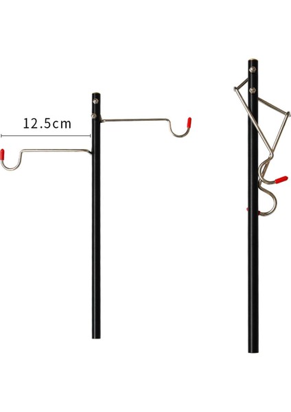 Kamp Fener Standı Hafif Alaşım Lambası Kutupları Askı Tutucu Set (Yurt Dışından) indirimleri