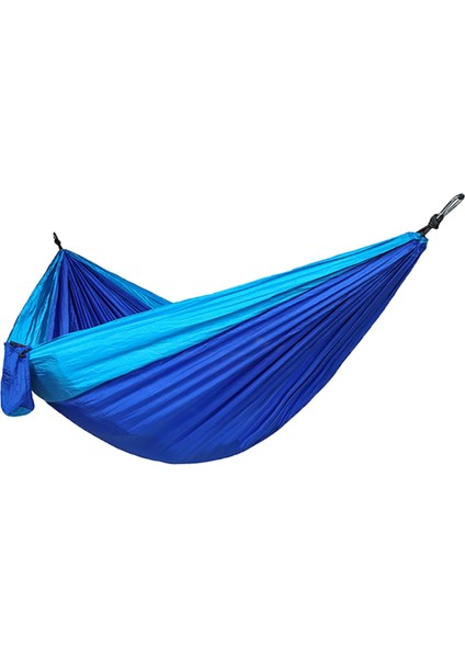 Çift Hammock Seyahat Kampı Sandalye Salıncak Plaj Yatağı Halat Koyu Mavi 1 (Yurt Dışından)