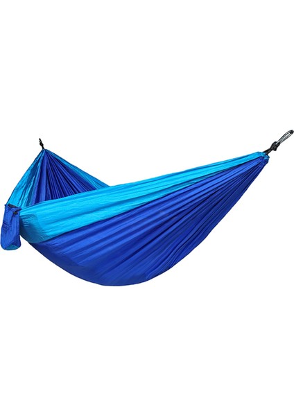 Çift Hammock Seyahat Kampı Sandalye Salıncak Plaj Yatağı Halat Koyu Mavi 1 (Yurt Dışından)