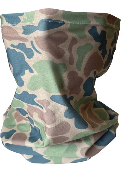 Yüz Motosiklet Bisiklet Boynu Gaiter Güneş Koruma Mavi (Yurt Dışından)