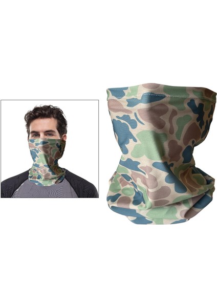 Yüz Motosiklet Bisiklet Boynu Gaiter Güneş Koruma Mavi (Yurt Dışından)